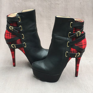 Plaid Dollhouse Stilettos